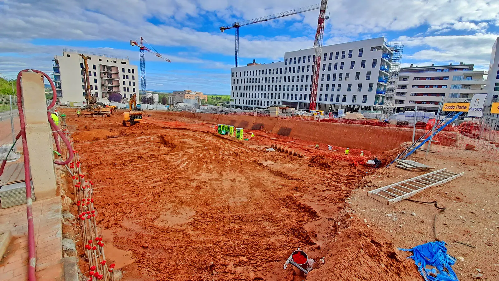 Estado de las obras - Guada Norte 4 - Mayo 2025