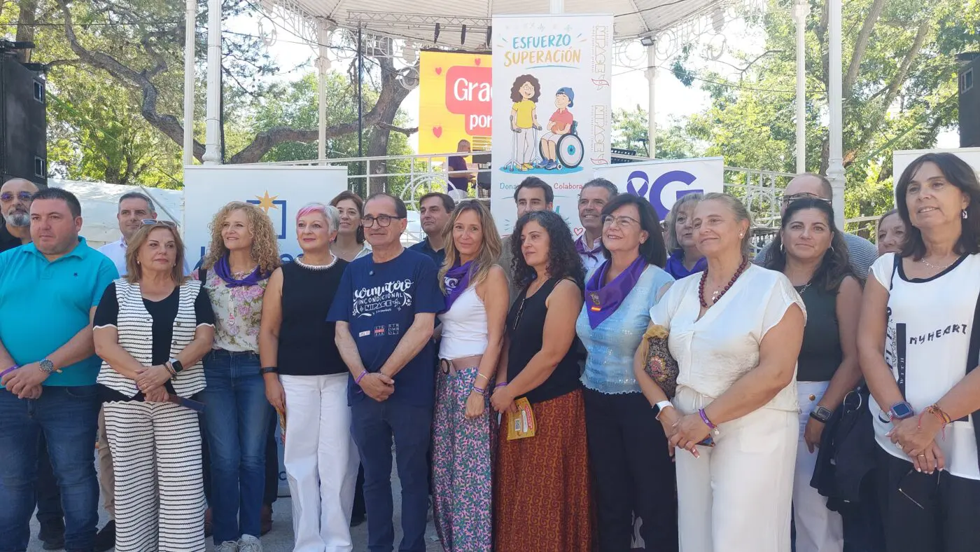 Hercesa en la inauguración del Vermú NIPACE en Guadalajara