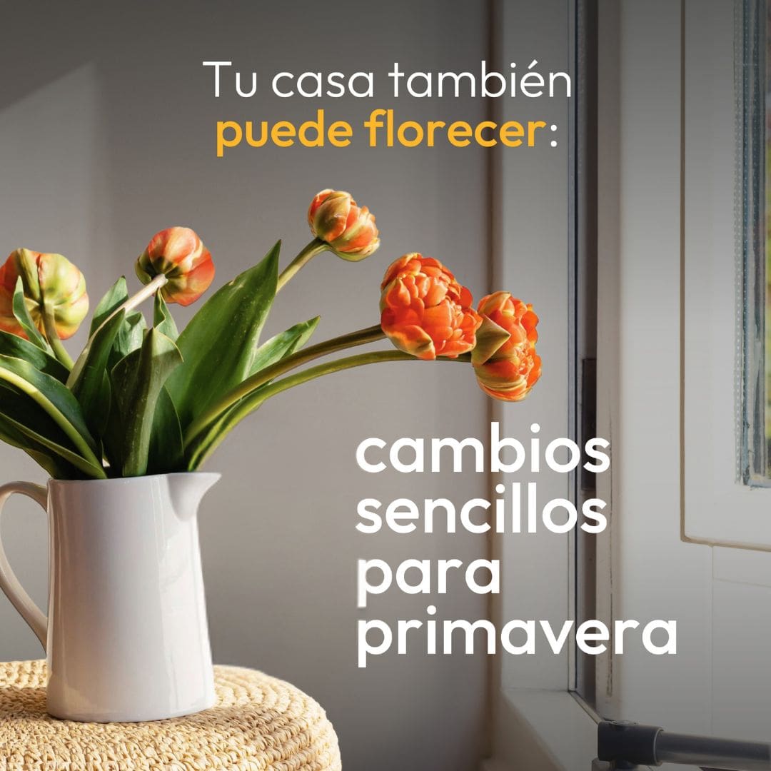 Cambios sencillos para primavera